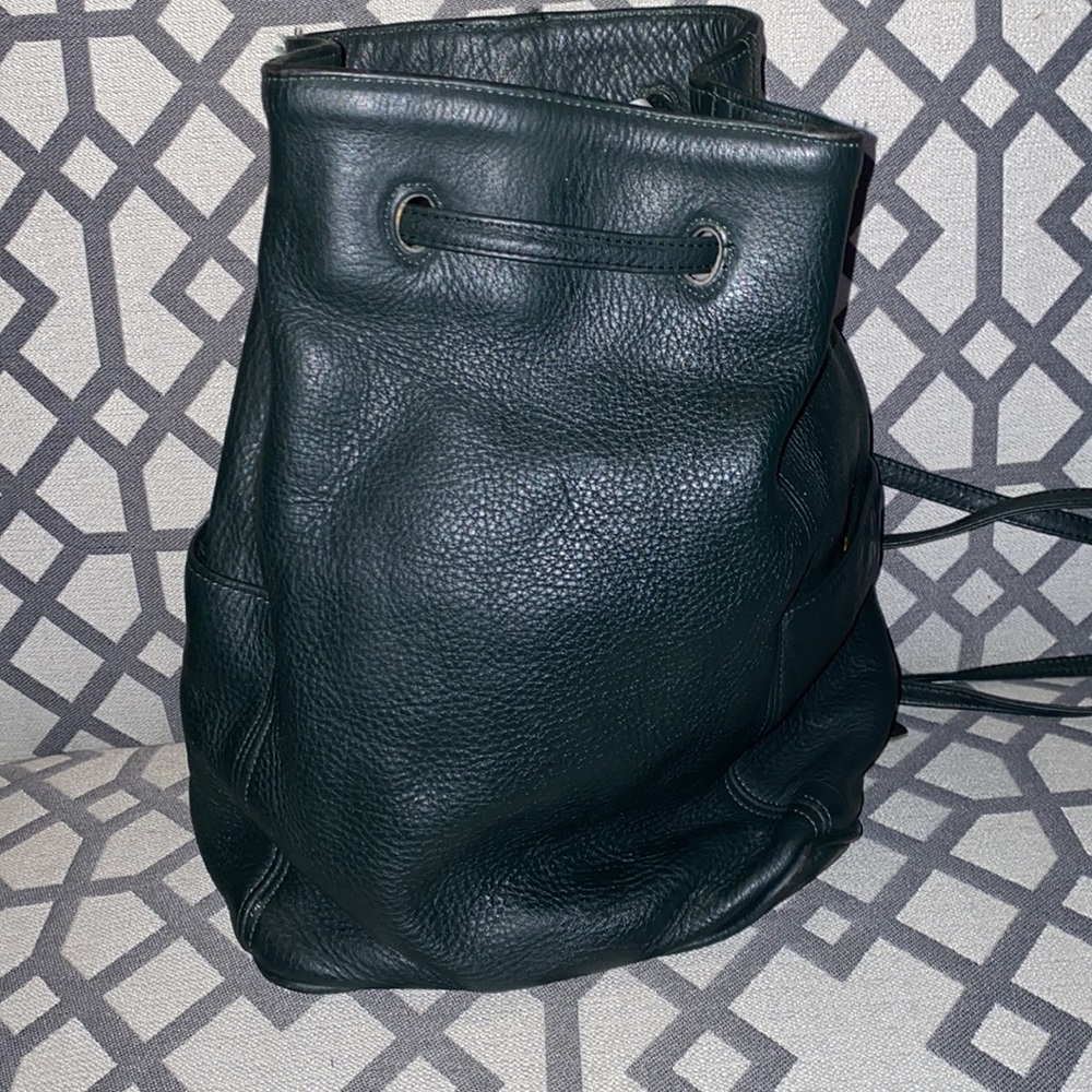 Vintage Coach Green 4922 BackPack  Bag